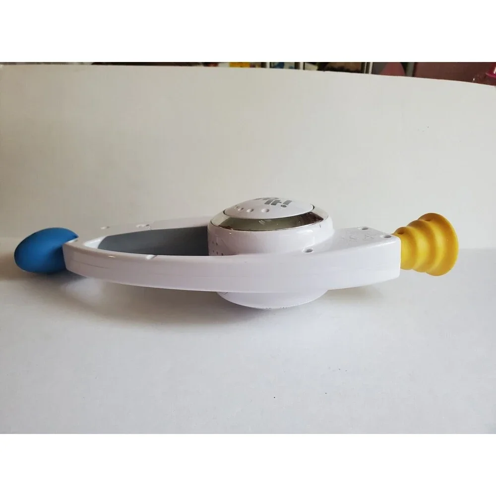 2008 Hasbro Original BOP IT White Electronic Game Twist Pull Tested And Cleaned